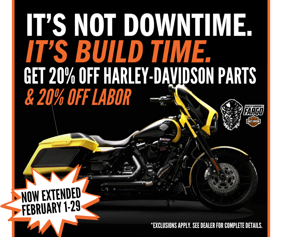 Store Promotions HarleyDavidson® Of Fargo West Fargo North Dakota